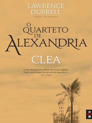 cover image of O Quarteto de Alexandria--Clea